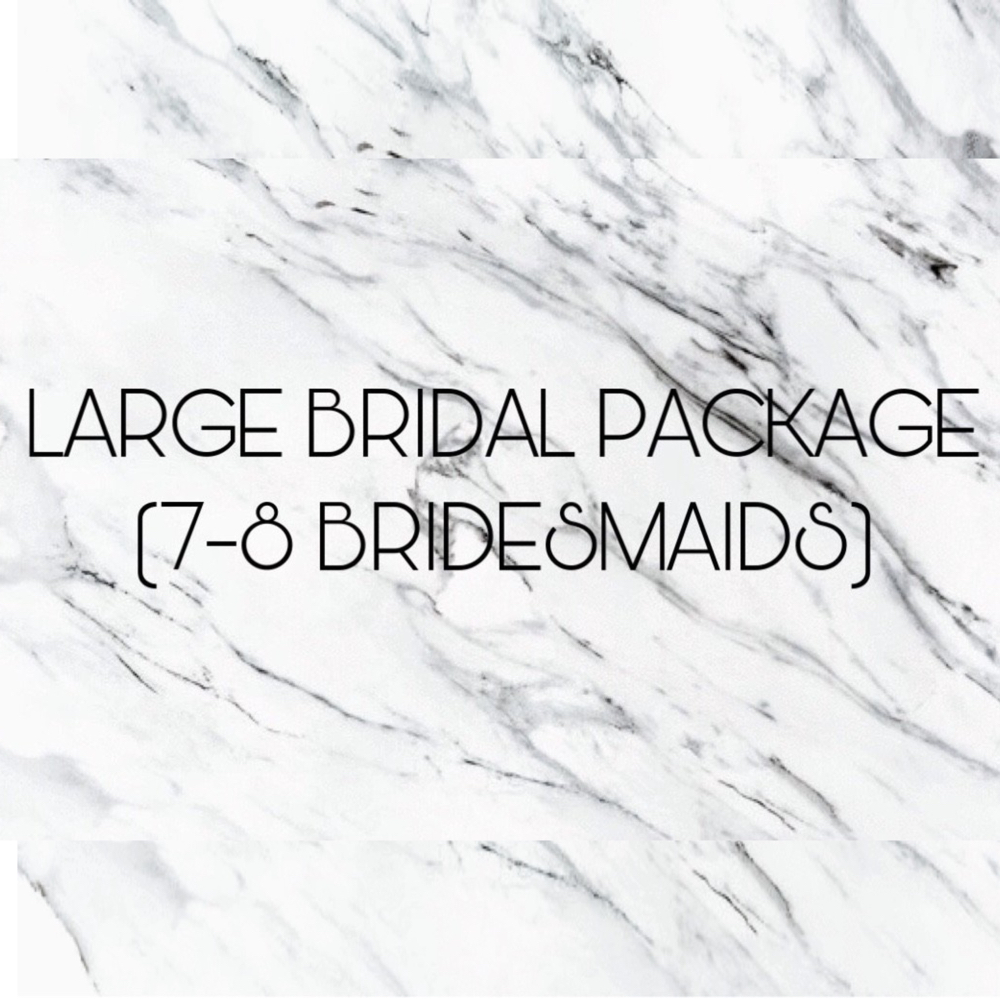 Large Bridal Package