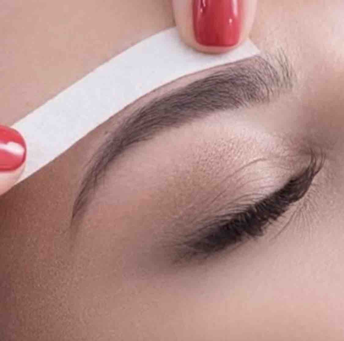 Waxing Eyebrows