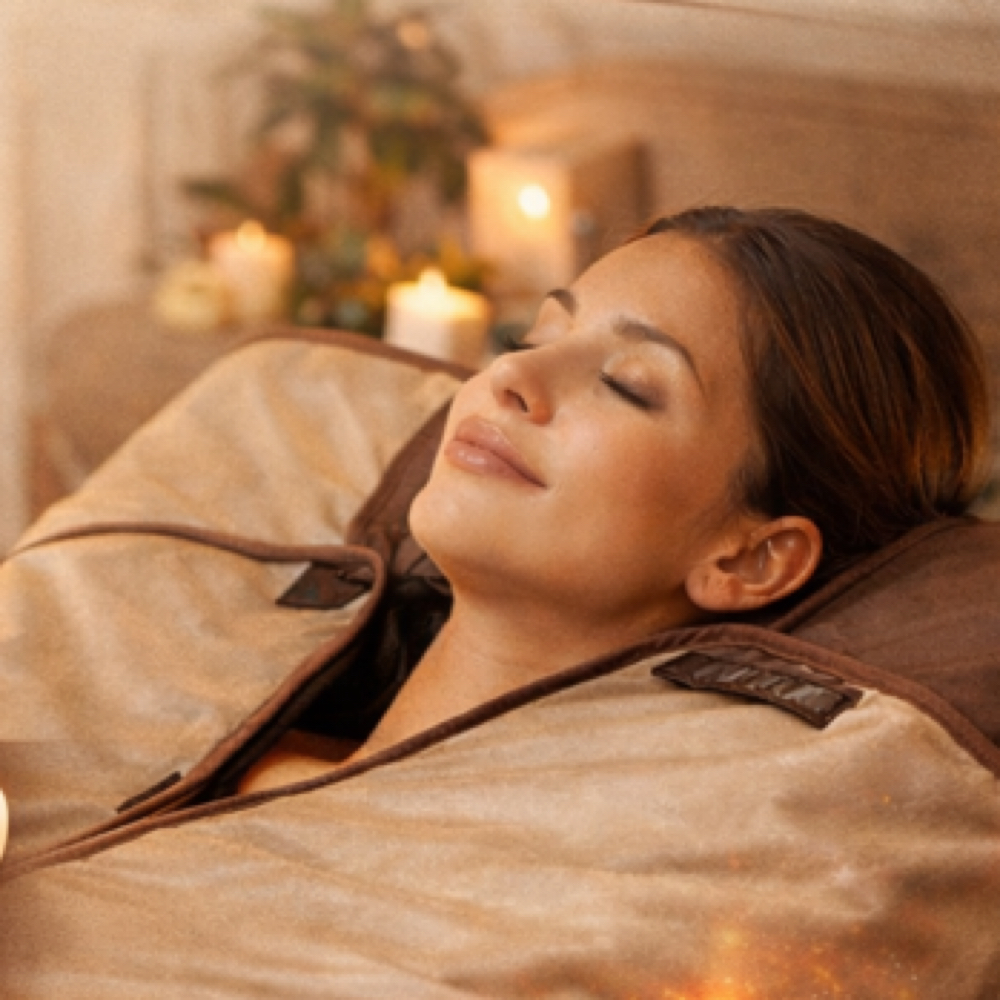 Sauna Blanket Session at Luxe Contour in Ontario, CA