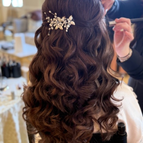 Styling at Hair Ambition in Nutley, NJ