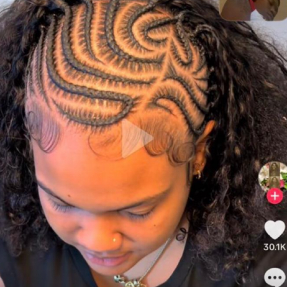 Front Feed Ins With Bogo Or Sewin at Bebe African Hair Braiding LLC in Milwaukee, WI