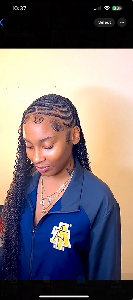 Fulani Island Twist Waist Length