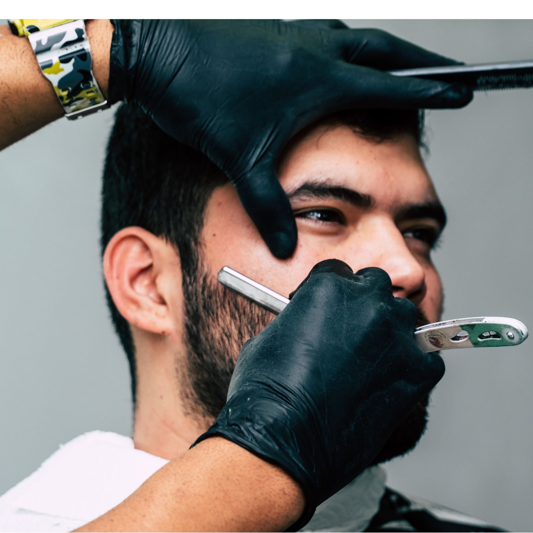 Straight Razor Line Up w/Natalie