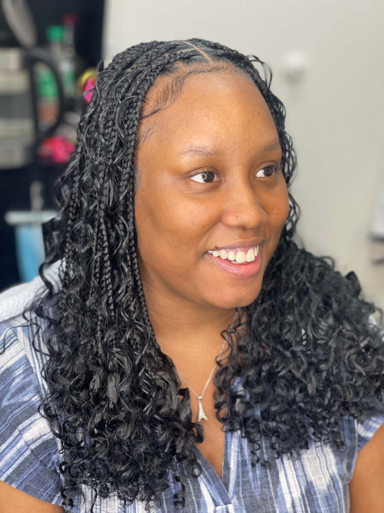 Knotless Boho Bob