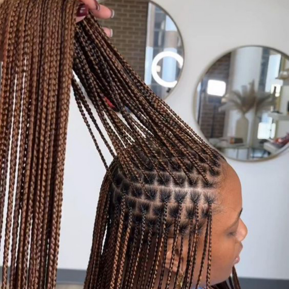 Bone straight Extension Braids at MsDeein Luxury Glam in Carrollton, TX