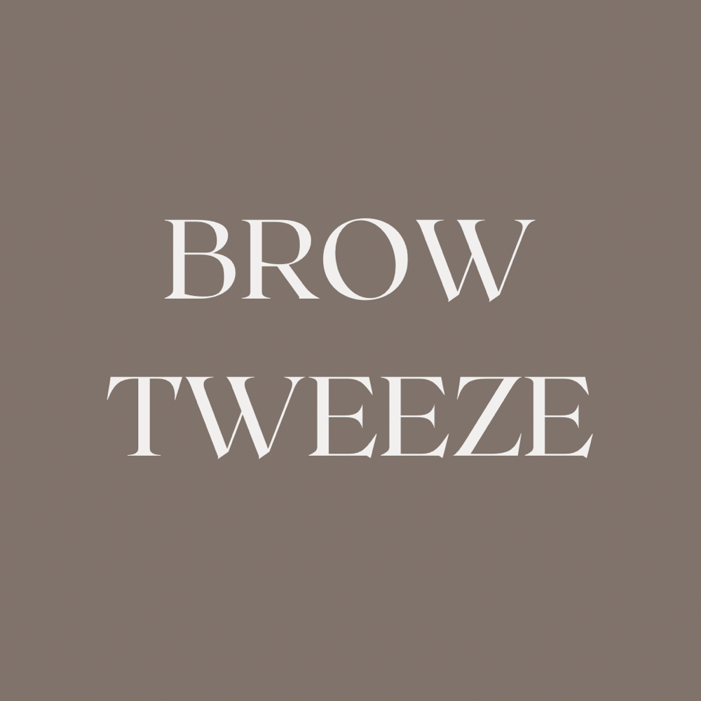 BROW TWEEZE