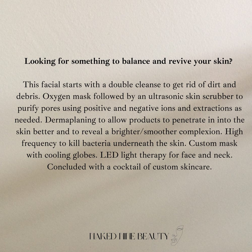 Revitalize Facial