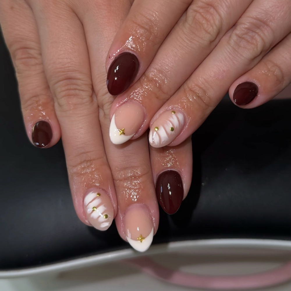 Acrylic Overlay at Slashernailz in San Antonio, TX