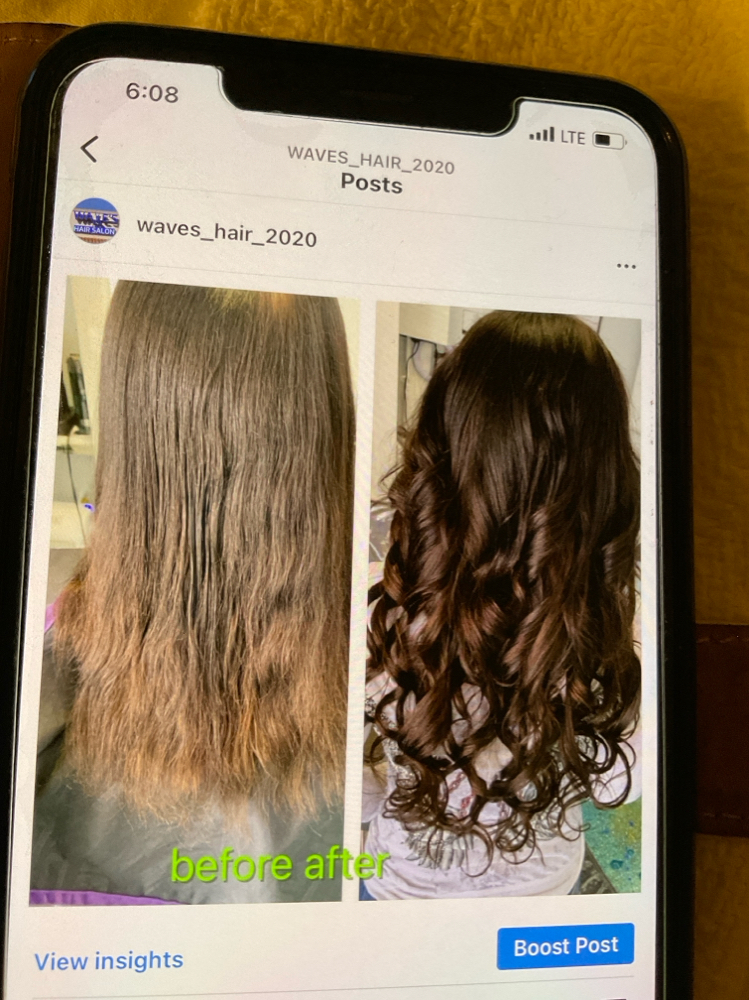 Hair Extentions Consultation at Waves Hair Salon in Melbourne Fl, FL