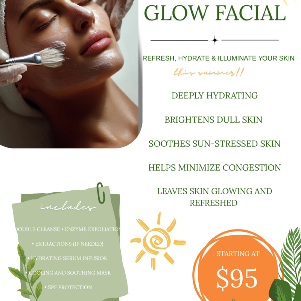 Sun-Kissed Glow Facial at Dania's Dominican Beauty Salon in Hicksville, NY