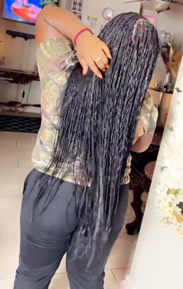Medium Lower Back Or Waist Length