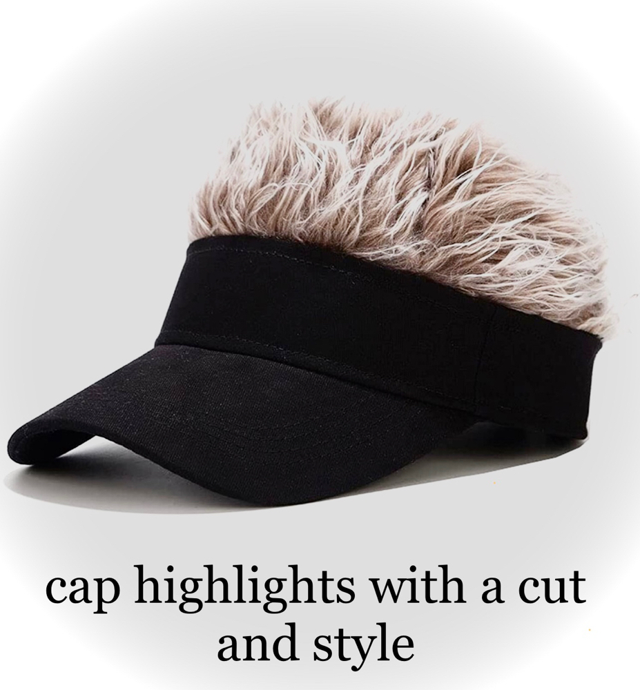 Cap highlight with cut and blow dry