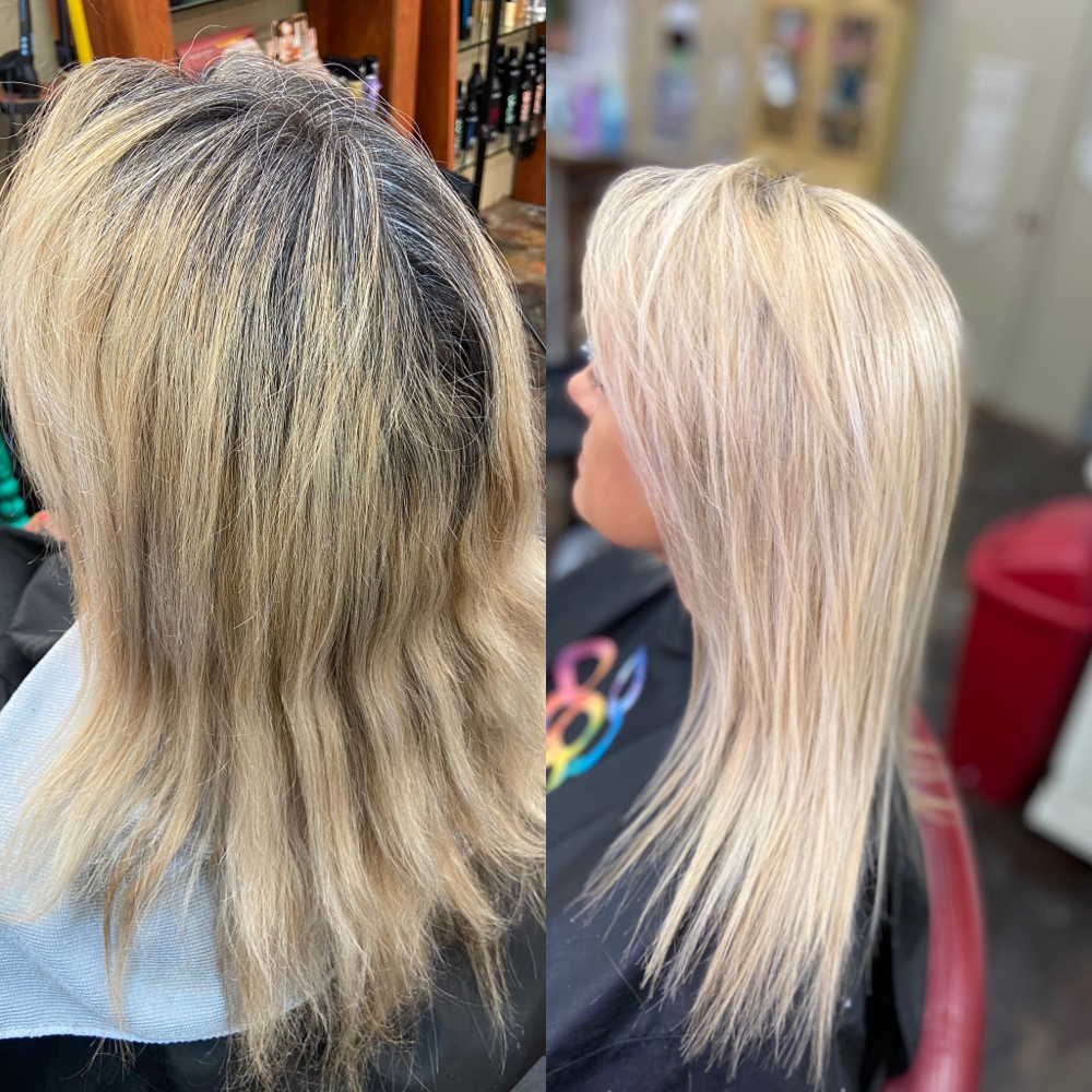 Toner With A Color Service