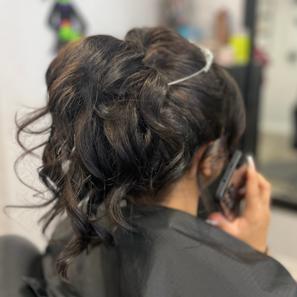 Updo/ Event Hair at luxuryhair in Lake Jackson, TX