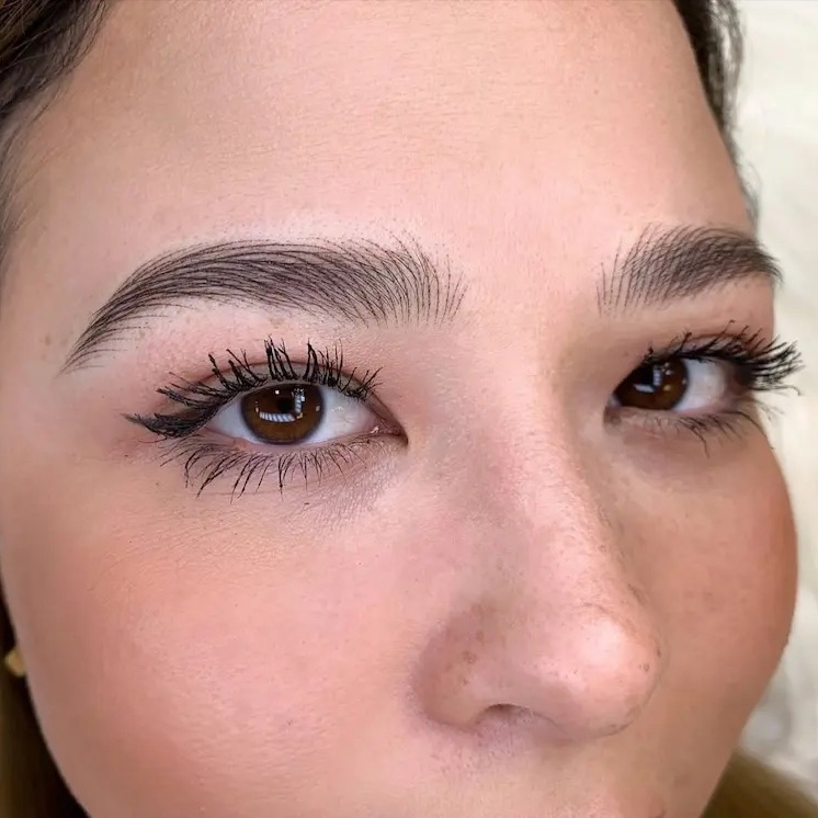 Nano Hairstroke Brows at Certified permanent makeup services in Newport Beach in Newport Beach, CA