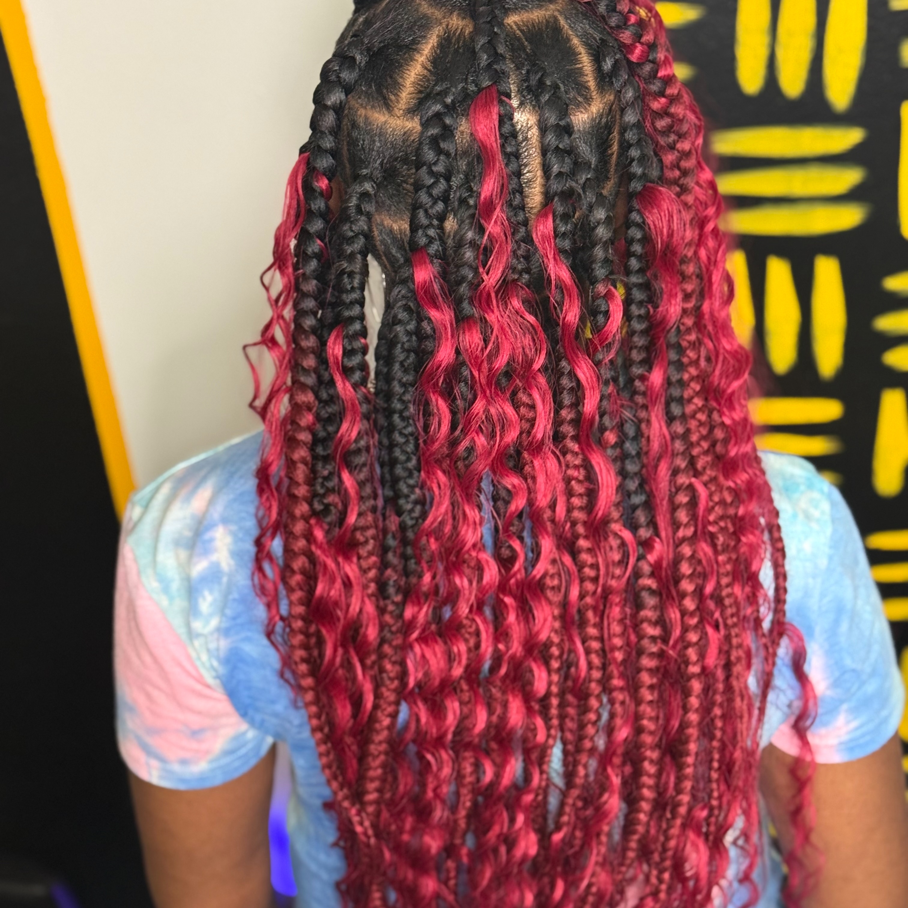 Knotless Box Braids — Large at HALOD BEAUTY HOUSE in Jackson, MS