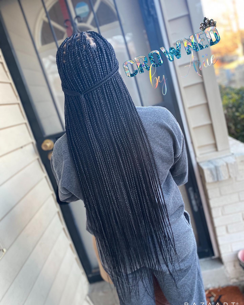 Small Butt Length Knotless