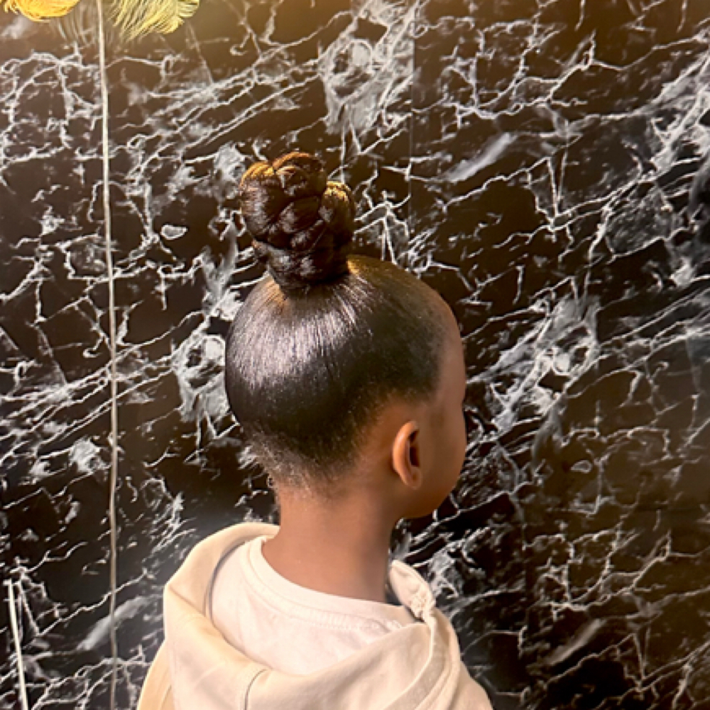 High-Top Bun (Braided/Twisted) at THEZOEWAYY in Park Forest, IL
