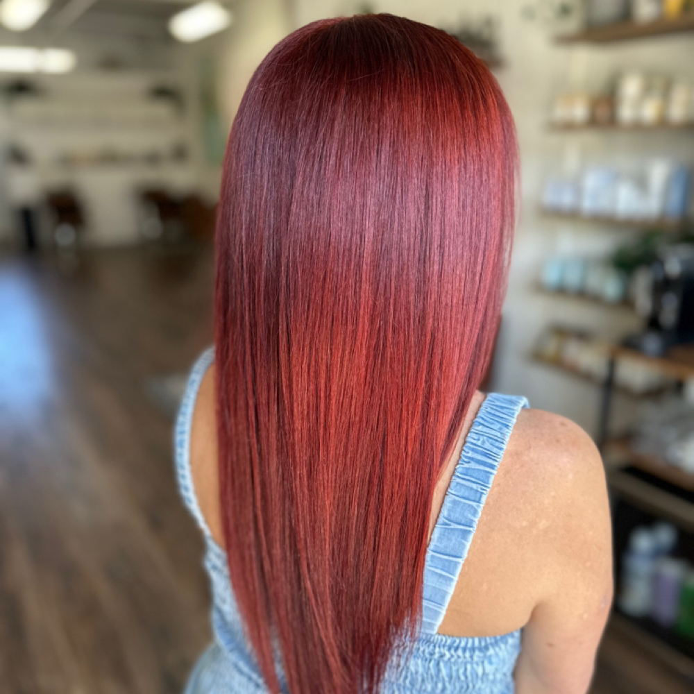 Classic All Over Color at Lindsay Marie Artistry in Delray beach, FL