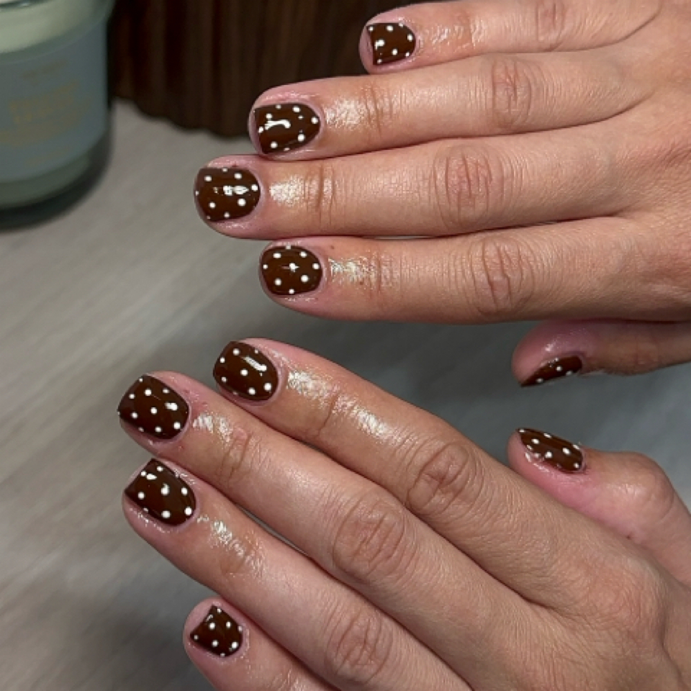 REGULAR GEL MANICURE at SETS BY SAVY in Riverside/Grand Terrace, CA