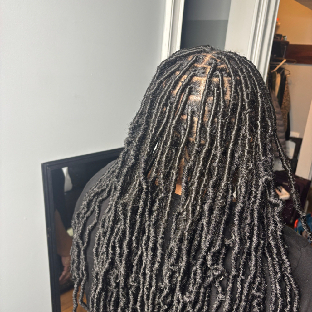Soft Locs at Glamorous Hair Company in Orangeburg, SC