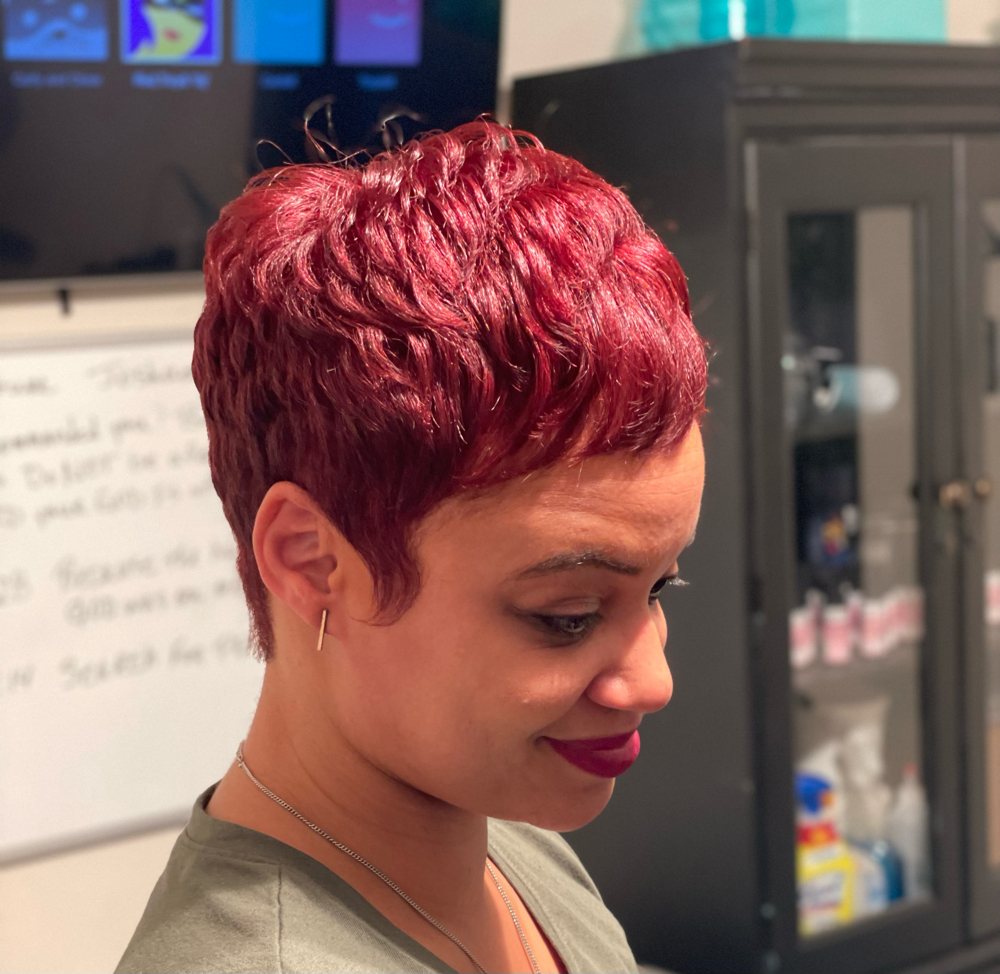 All Over Permanent Hair Color