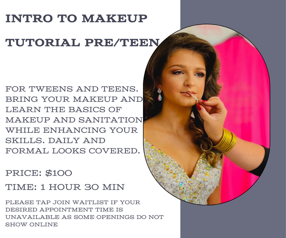 Pre/Teen Intro to Makeup Tutorial