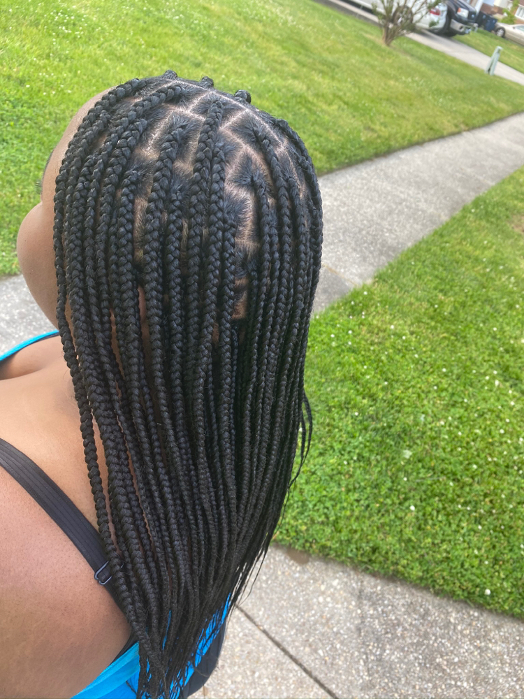Small Knotless Braids