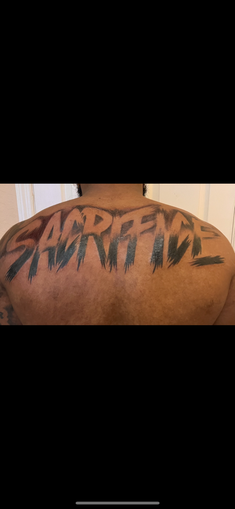 Large Spaning Back/Chest Tattoo