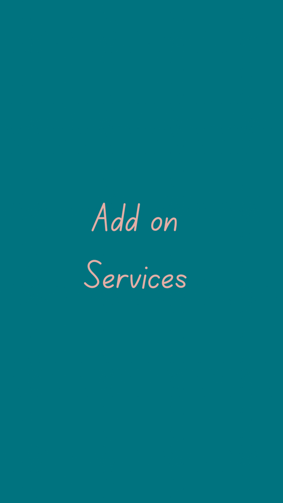 Add On’s