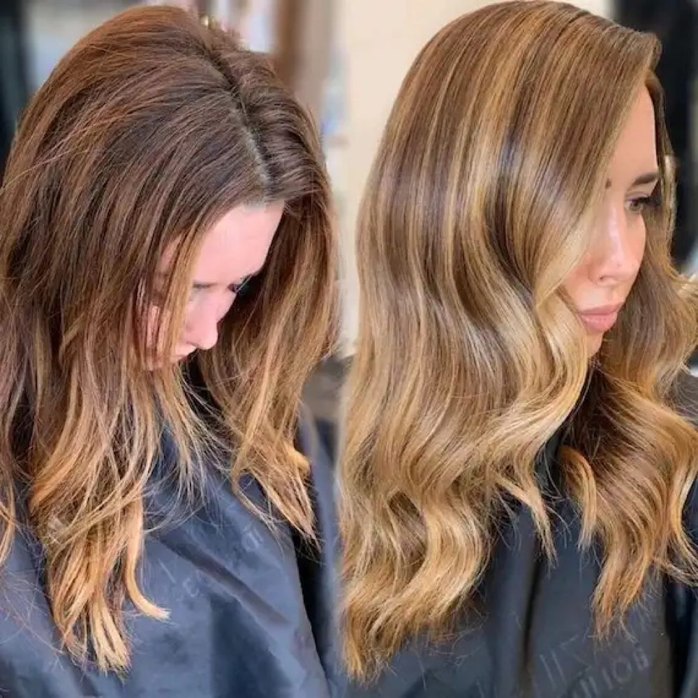 Full Highlight at Vibe Hair Studio in Baldwin City, KS