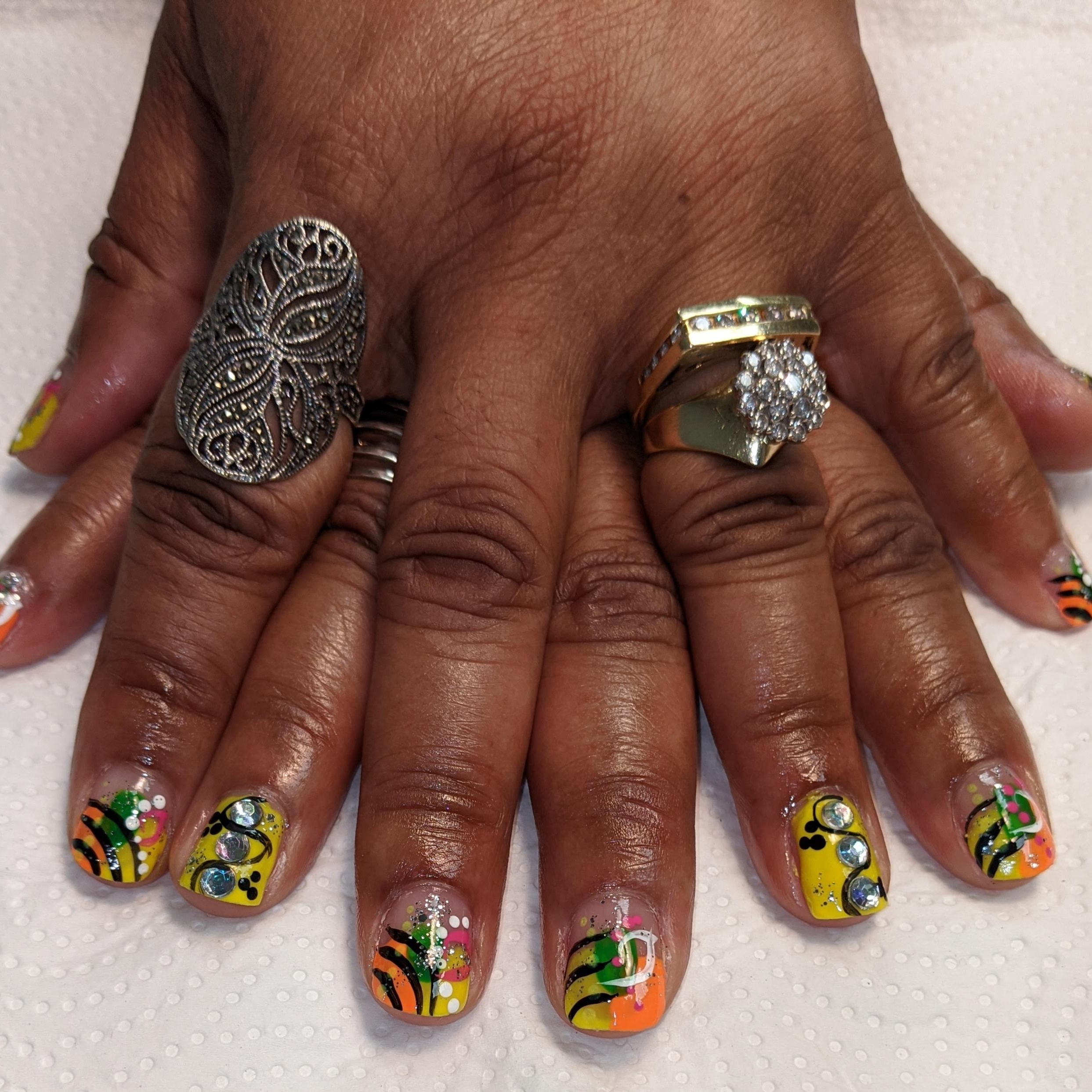 Gel Manicure at The Pedicure Code in Lanham, MD