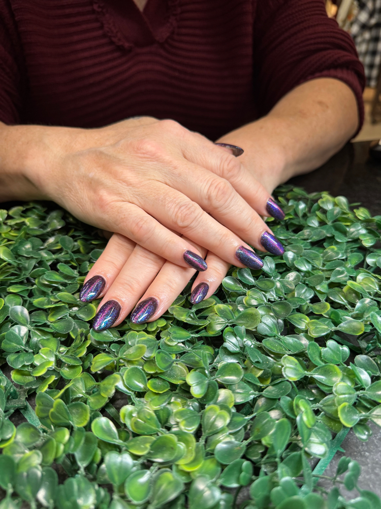 Cat Eye Gel Polish Add On at Bullard Nails in Bullard, TX