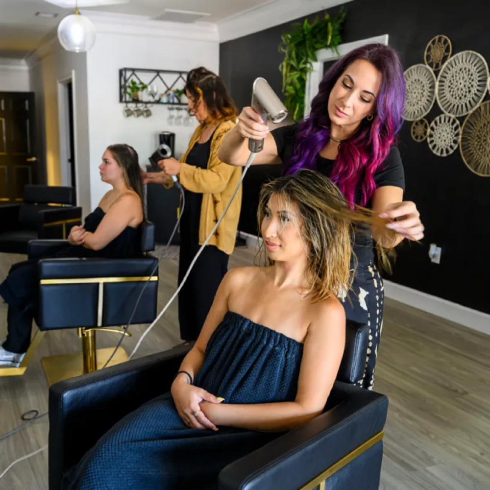 Blow Out at • Mane • tHAIRapy • Head • Spa in Allentown, PA