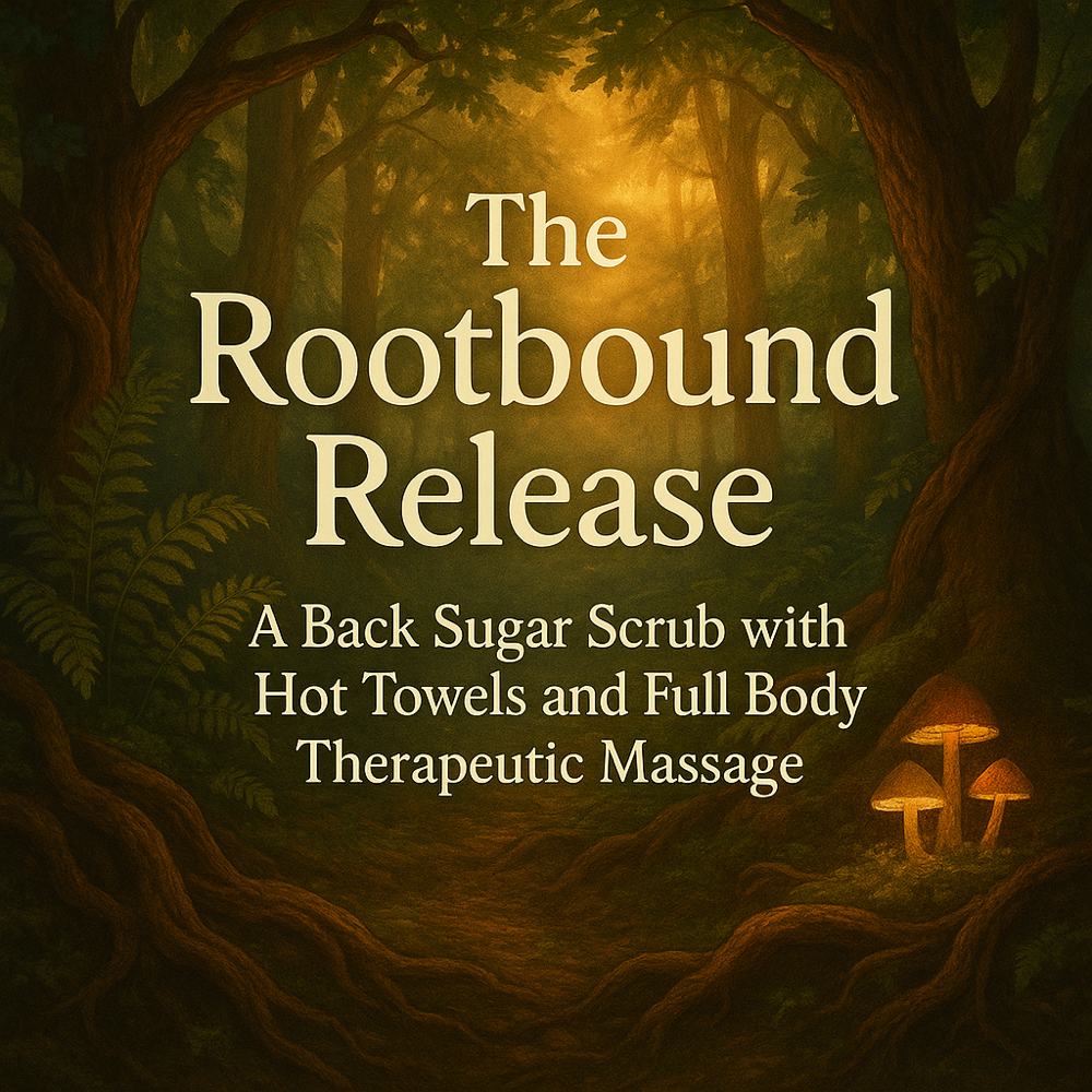 Rootbound: Back Sugar Scrub Massage
