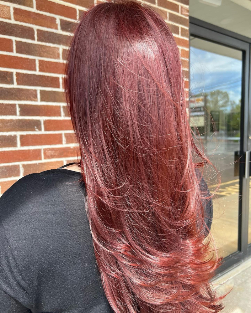 Silk Press Straightening (Blowout)