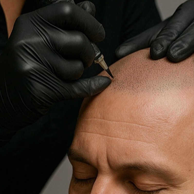 Scalp Micro-pigmentation (SMP) at Tatev INK in Glendale, CA
