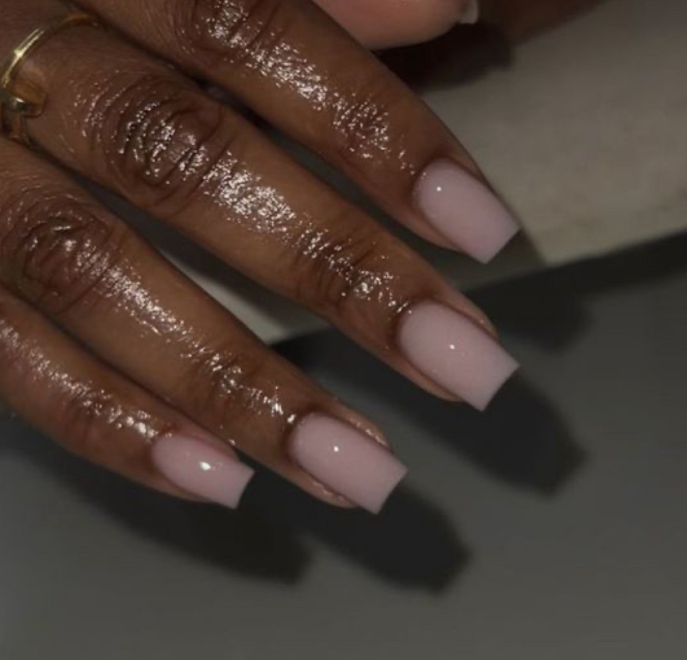 Acrylic Natural Nail Overlay
