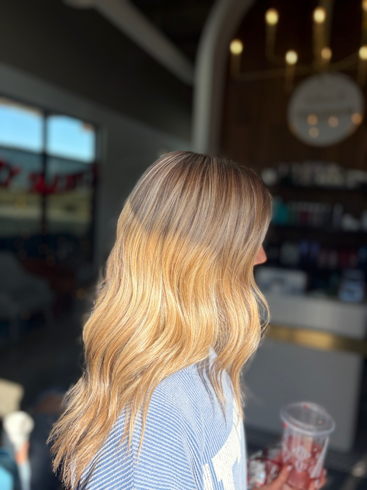 Partial highlight/ balayage