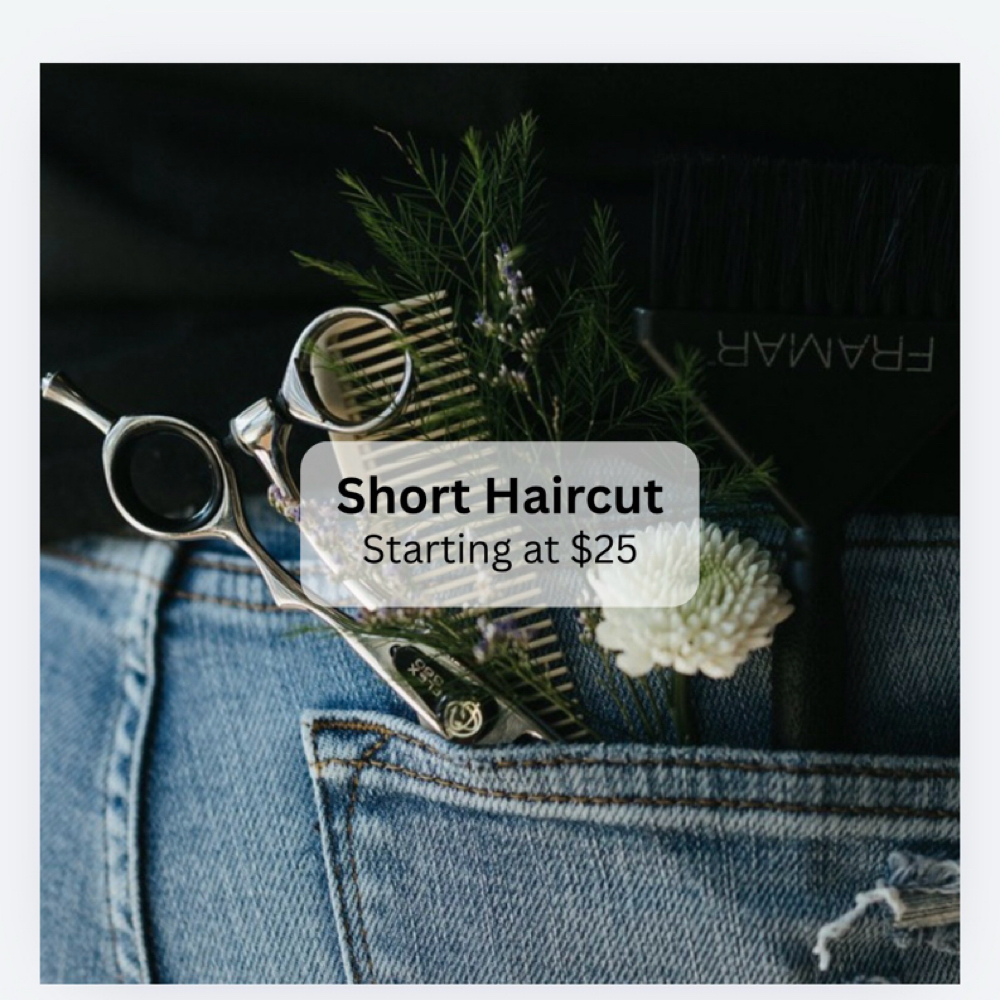Short Haircut at Magnolia Hair Studio in Starkville, MS
