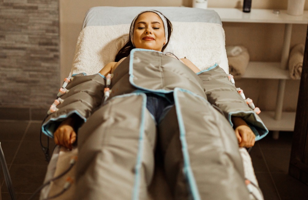 1 session of pressotherapy