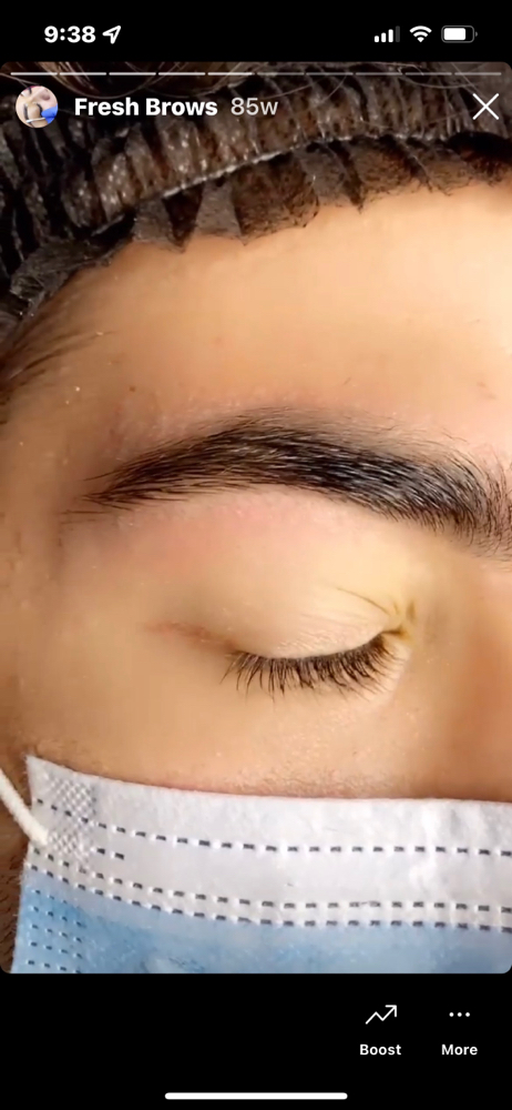 Eye Brow Shape & Groomed