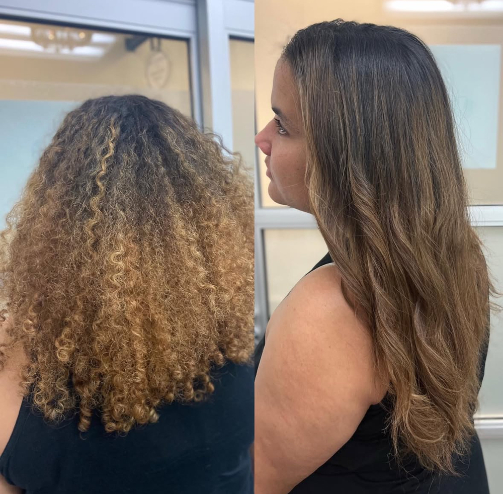 Lowlights at Radiantly Curly Studio in Redwood City, CA