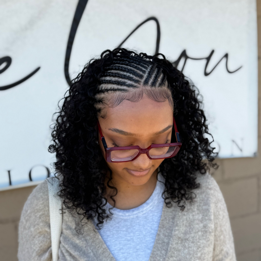 Fulani Braids at Timeless Touches in Springdale, AR