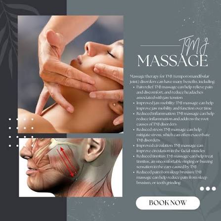 Tmj Jaw Massage & tension  Relief