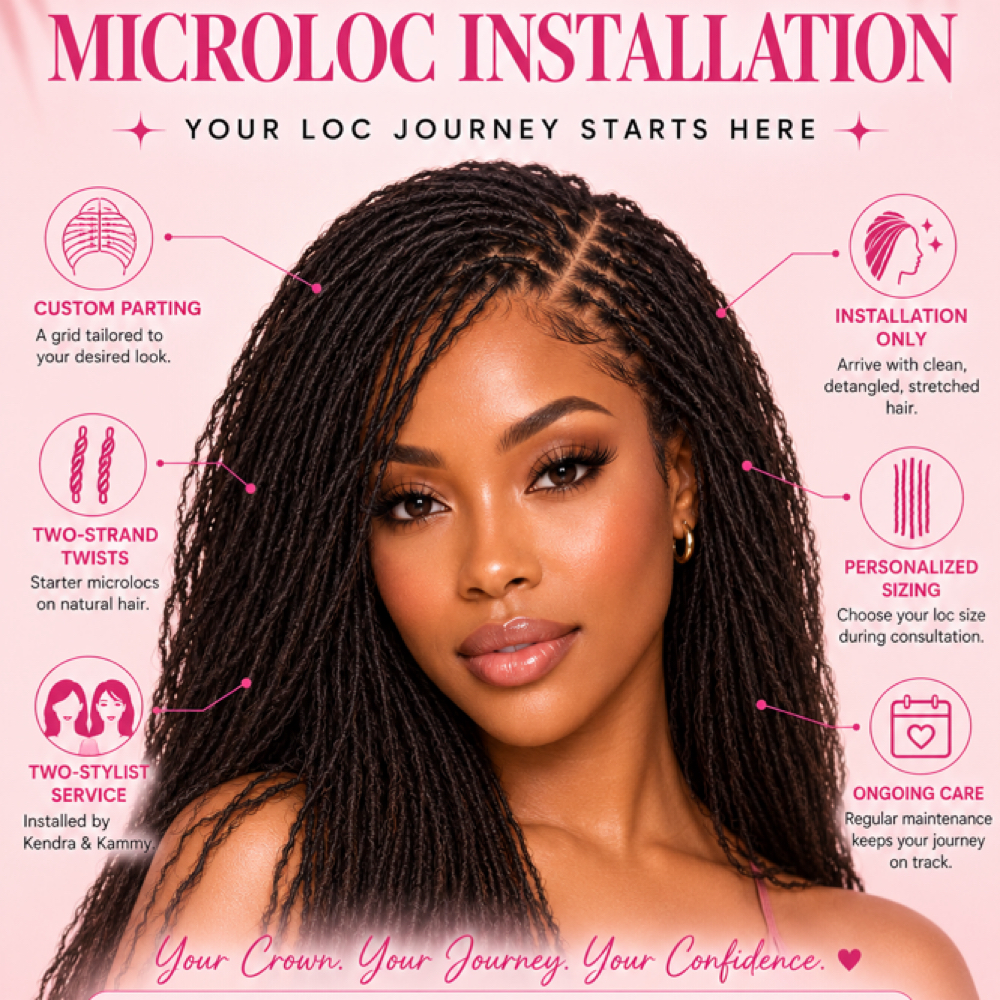 Microloc Instal at Nubian Beauty Bar in APOPKA, FL