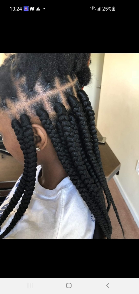 Large Box Braids