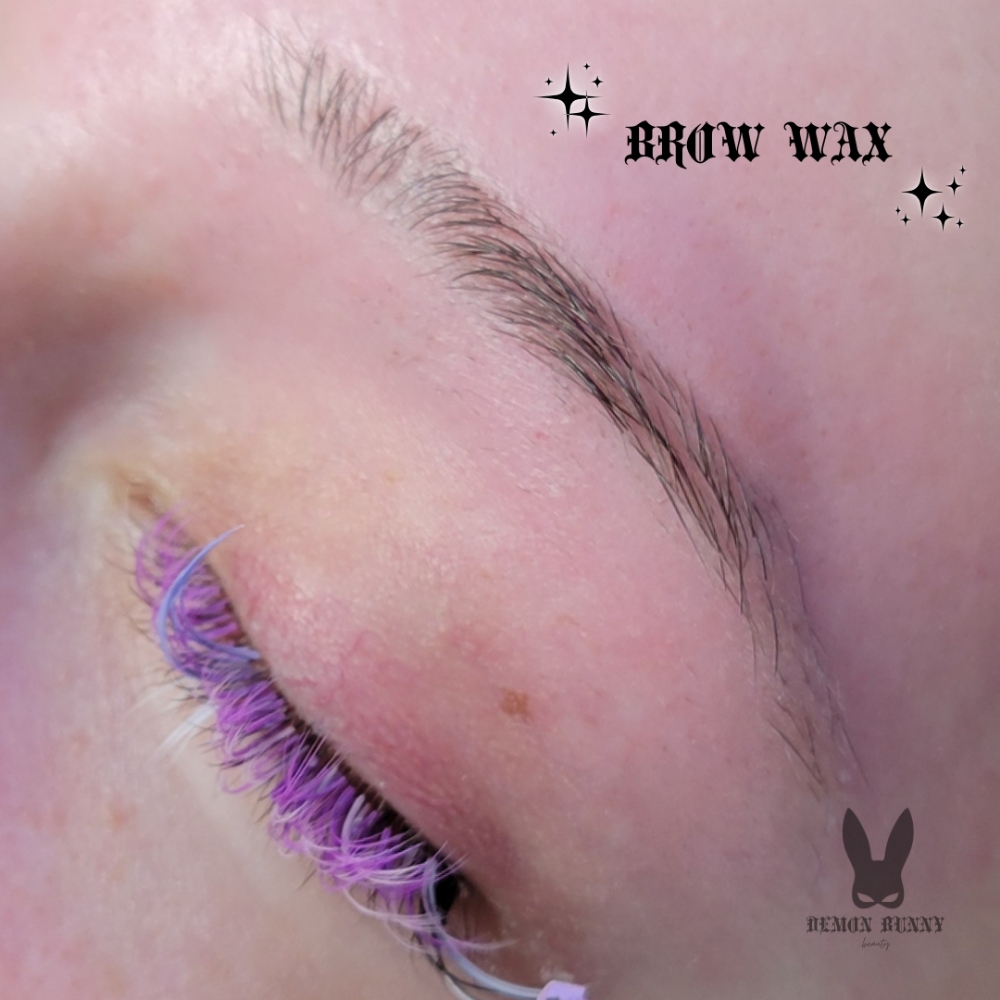 Brow Wax at Demon Bunny Beauty in Tacoma, WA