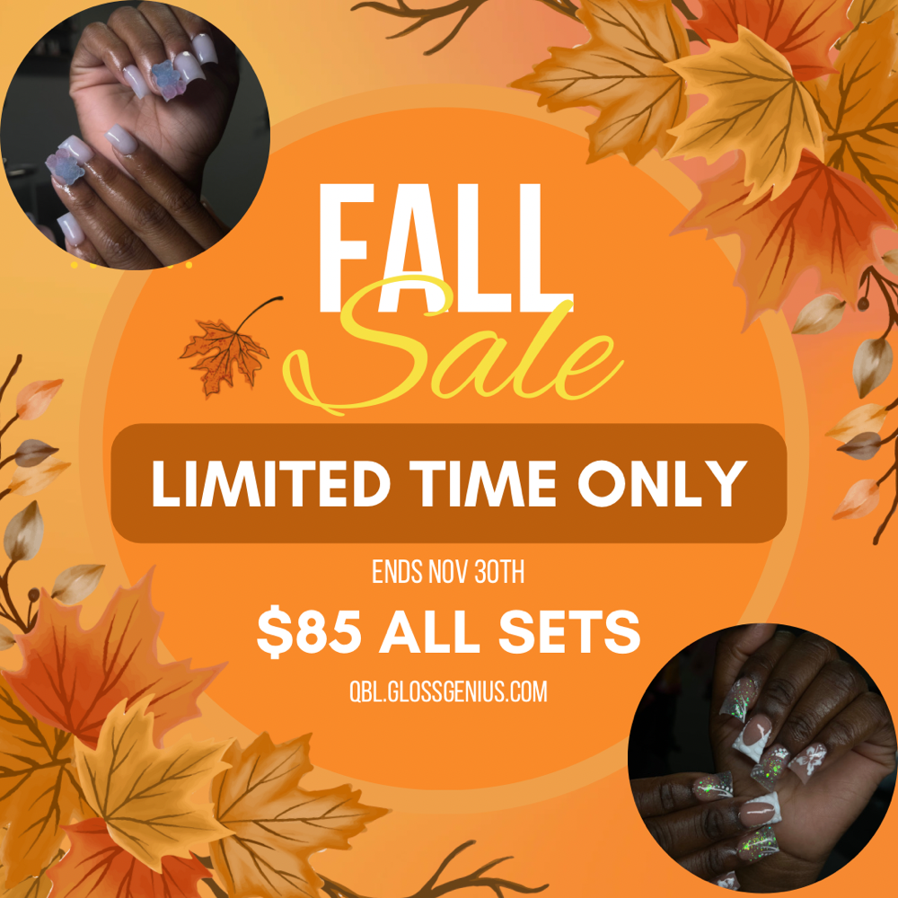 November Fall Sale