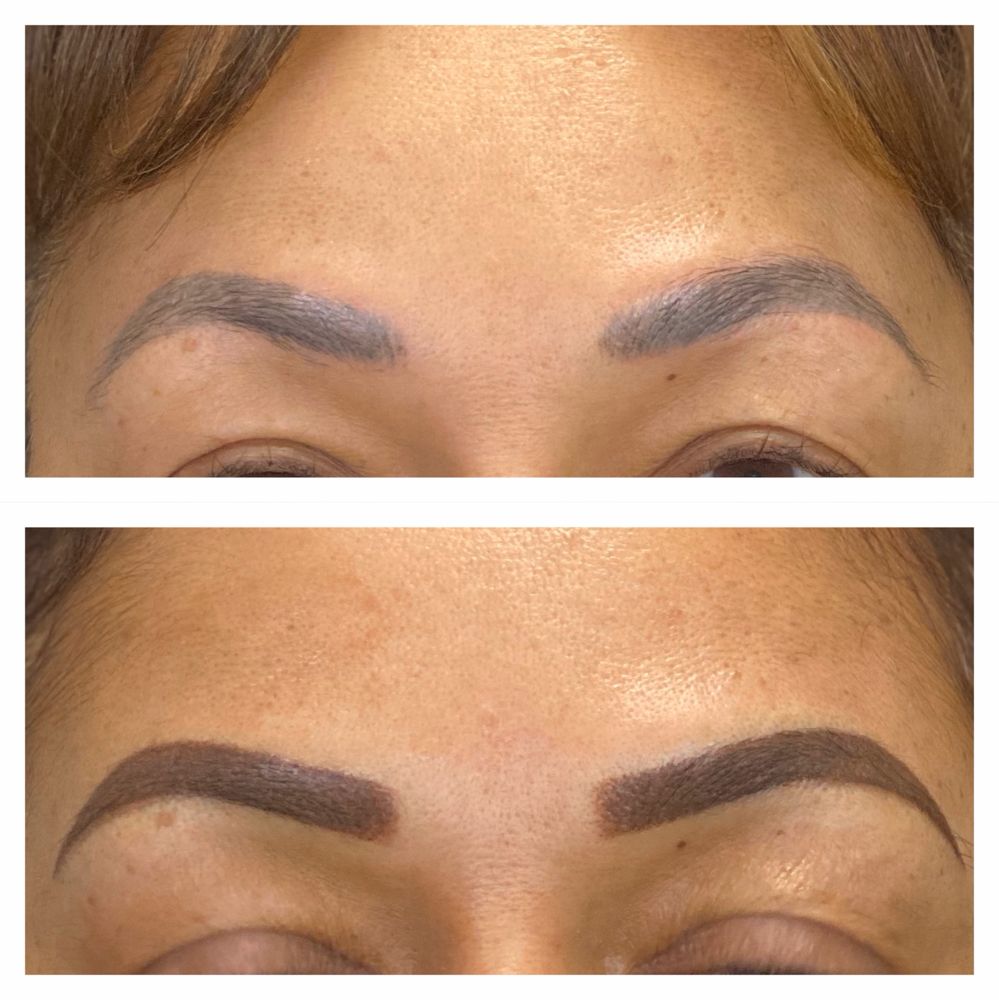 Eyebrows Correction New Set at Katie Brows and Cosmetic Tattoo in Monroe, CT